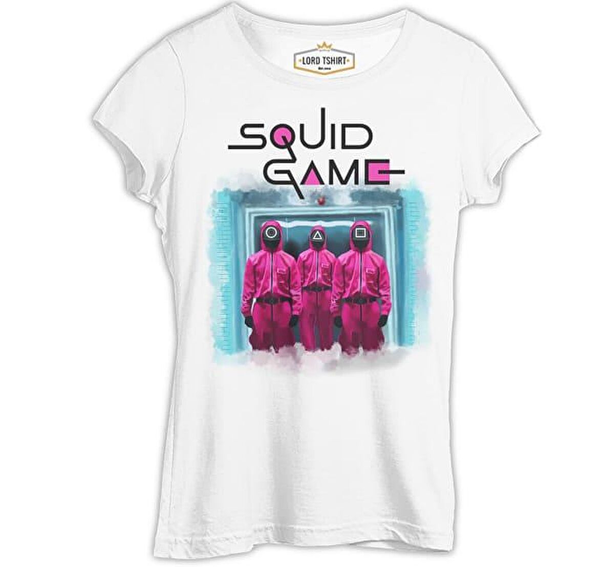 Squid Game - Geçit Beyaz Bayan Tshirt
