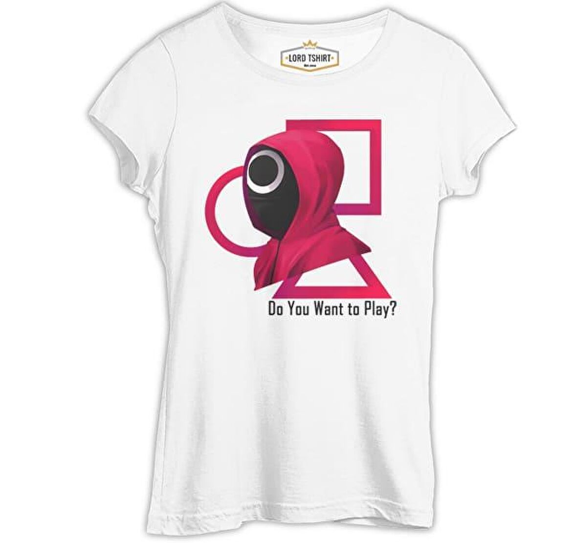 Squid Game - Oyun Beyaz Bayan Tshirt
