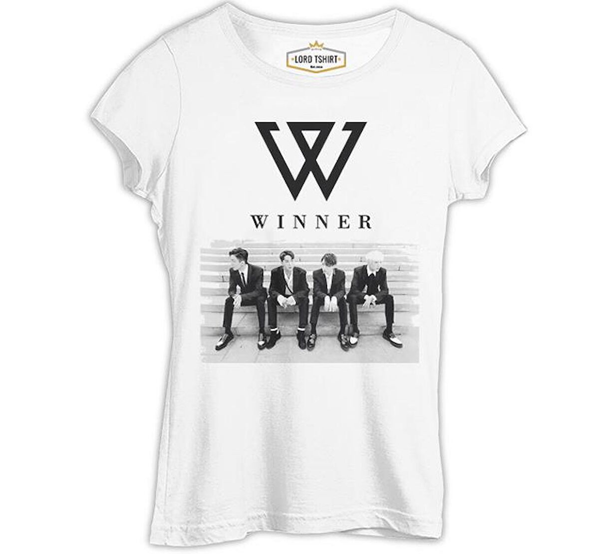 Winner - Stairs Beyaz Bayan Tshirt
