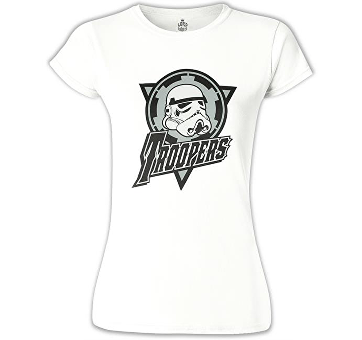 Star Wars - Trooper 2 Beyaz Bayan Tshirt