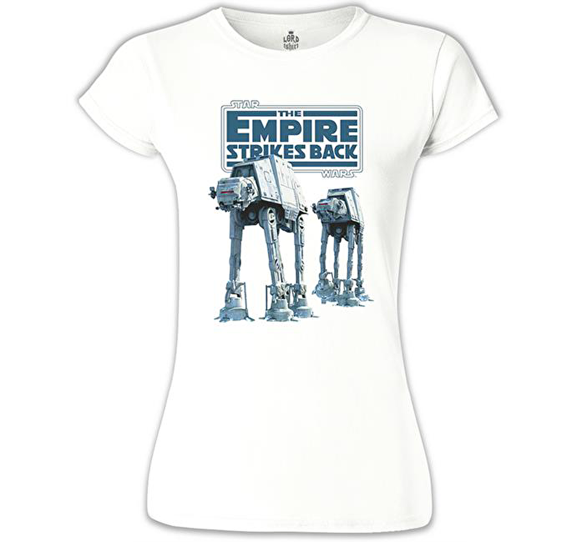 Star Wars - The Empire Strikes Back Beyaz Kadın Tshirt