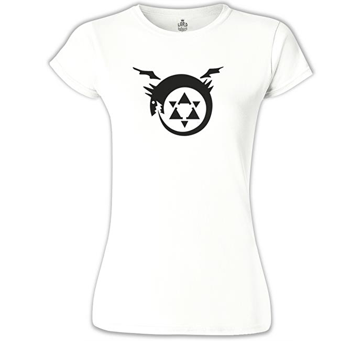 Fullmetal Alchemist Beyaz Bayan Tshirt