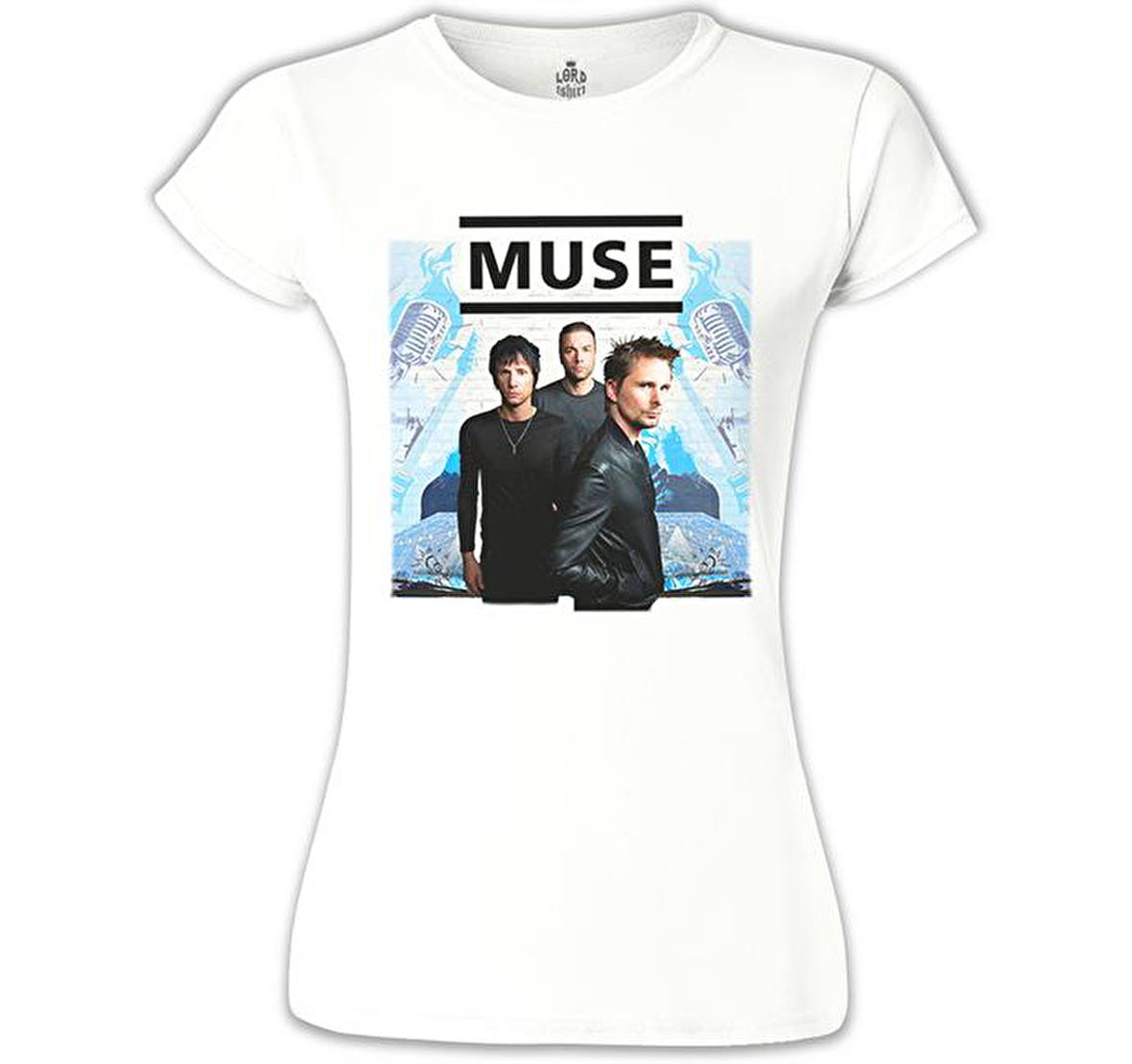 Muse - İstanbul Beyaz Bayan Tshirt