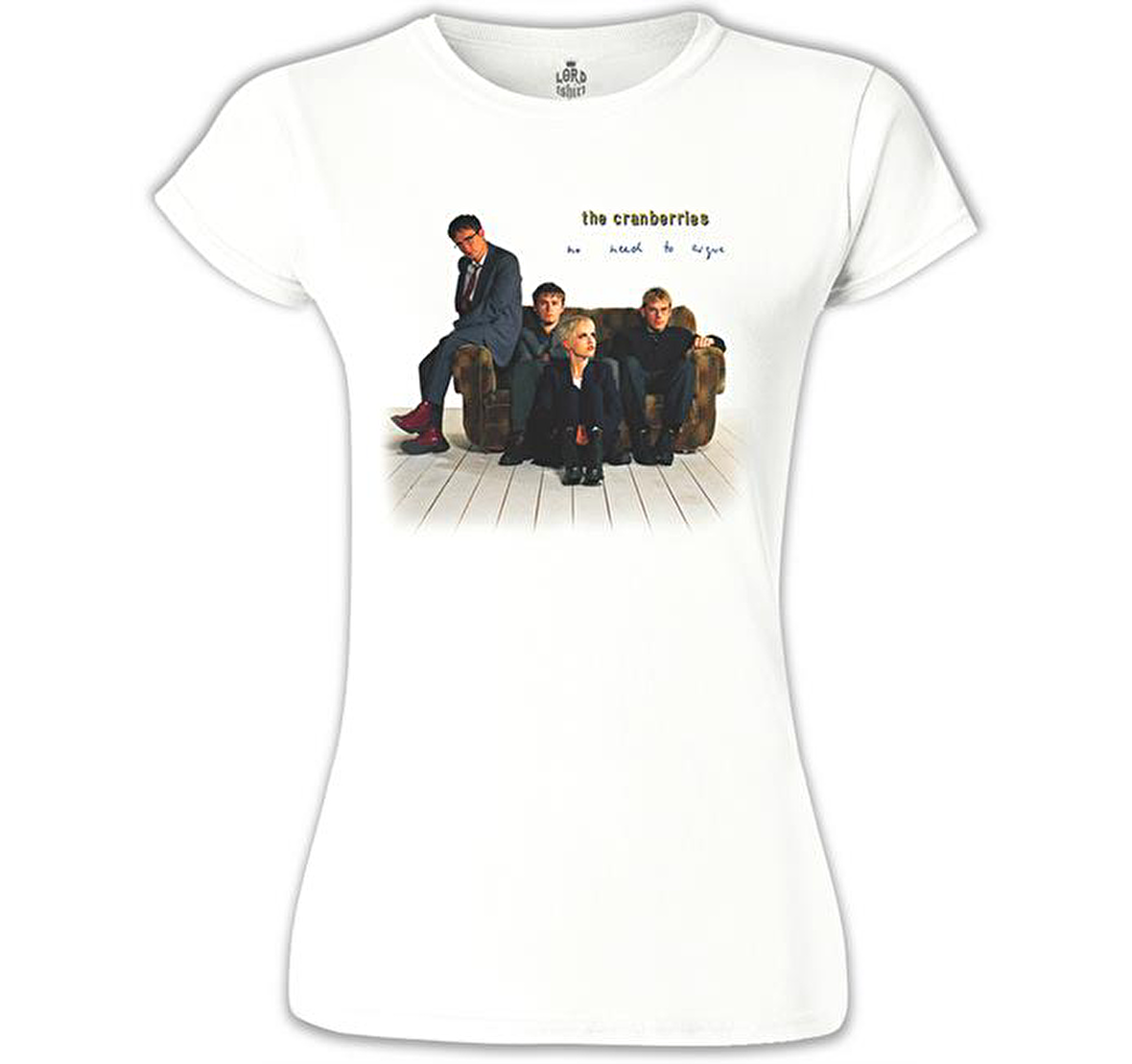 The Cranberries Beyaz Bayan Tshirt