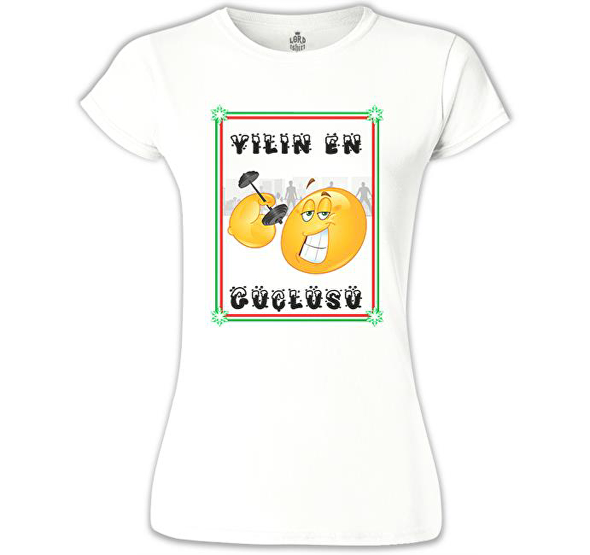 Yılın En Güçlüsü Beyaz Kadın Tshirt