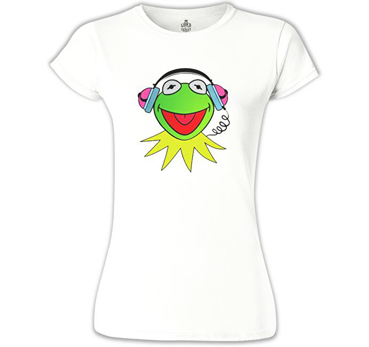 Kermit The Frog Beyaz Kadın Tshirt