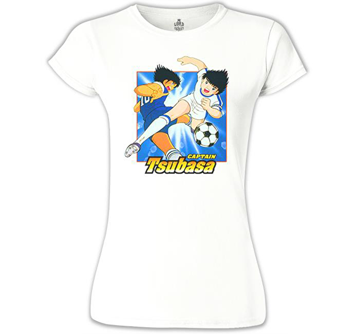 Tsubasa - Captain Beyaz Bayan Tshirt