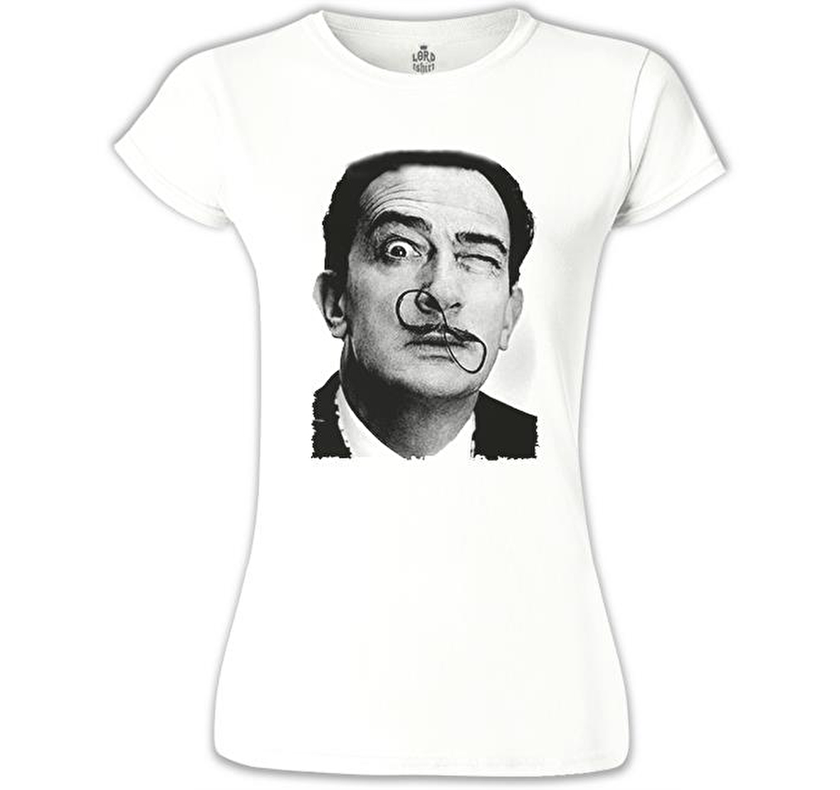 Salvador Dali Beyaz Bayan Tshirt