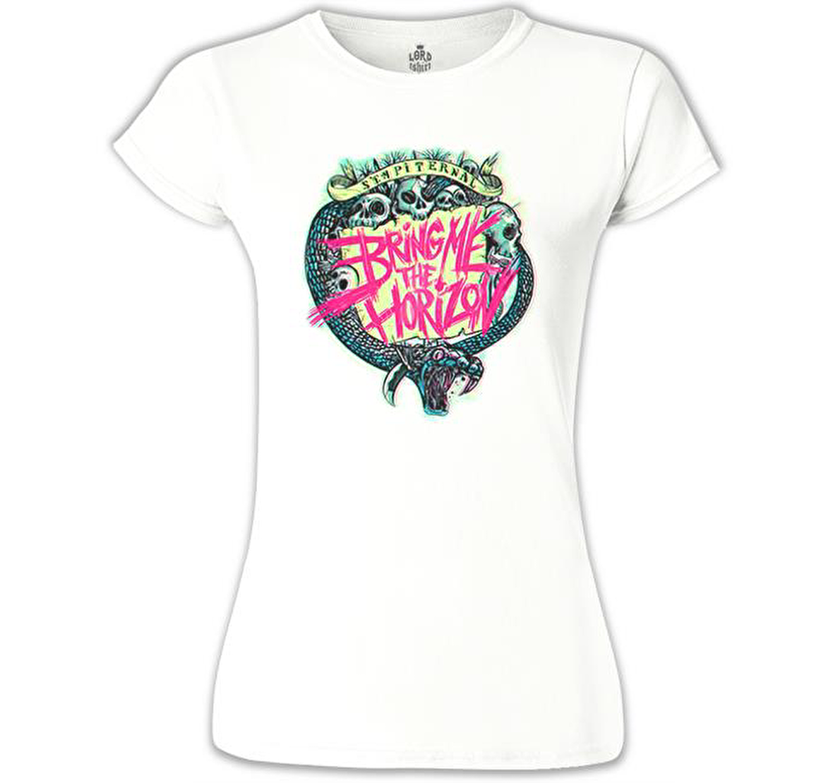 Bring Me the Horizon - Sempiternal Beyaz Kadın Tshirt
