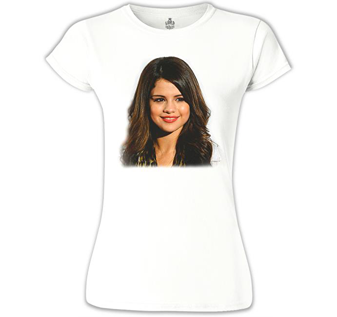 Selena Gomez - Stars Beyaz Bayan Tshirt