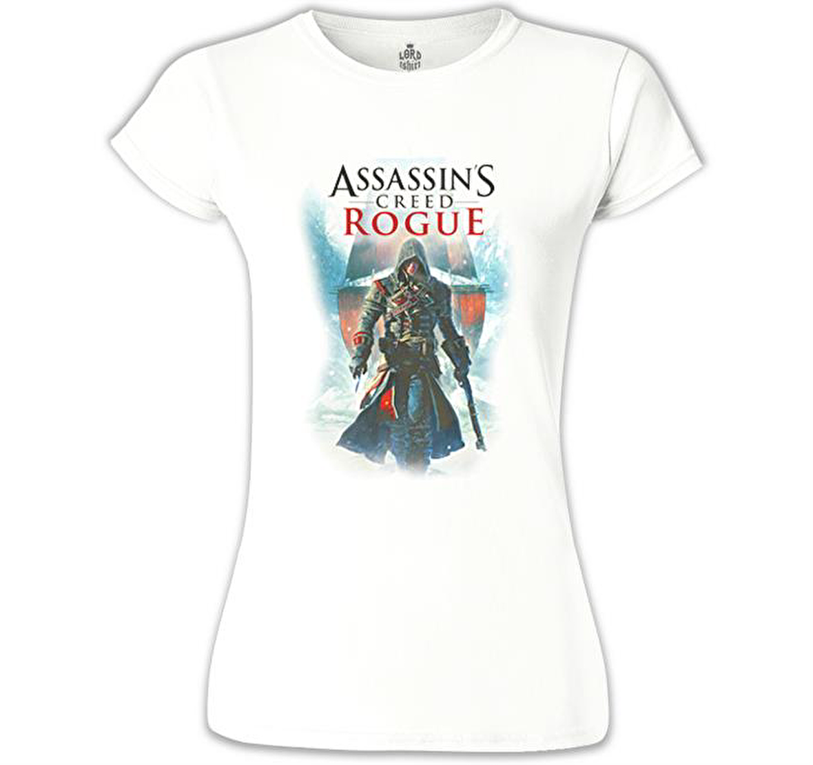Assassin's Creed - Rogue Beyaz Bayan Tshirt