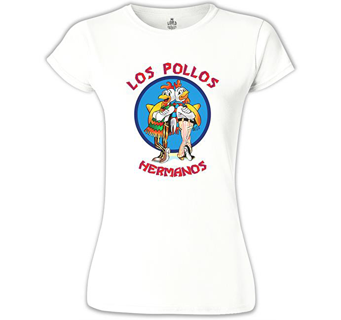 Los Pollos Hermanos Beyaz Bayan Tshirt