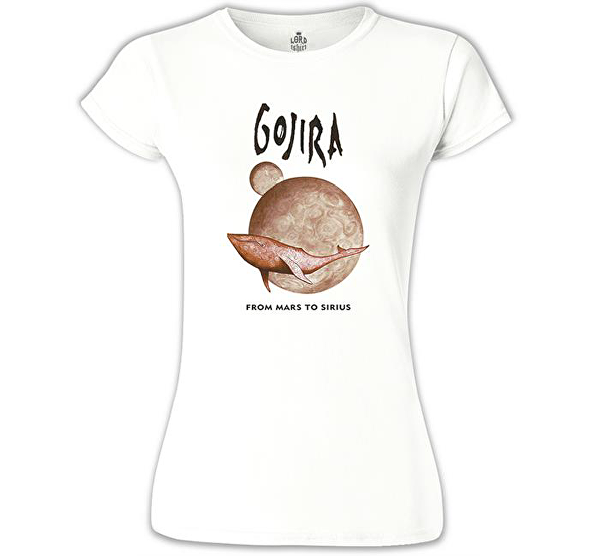 Gojira - From Mars to Sirius Beyaz Bayan Tshirt