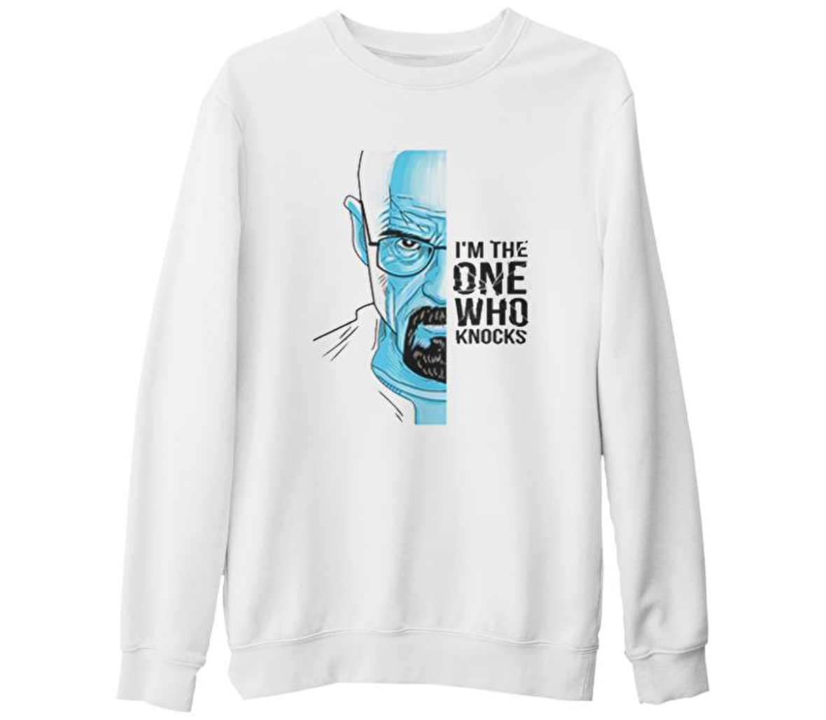 Breaking Bad - I am The One Beyaz Kalın Sweatshirt