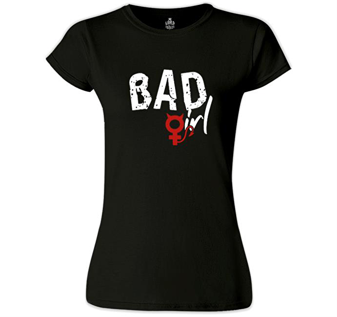 Bad Girl - Sin Siyah Bayan Tshirt