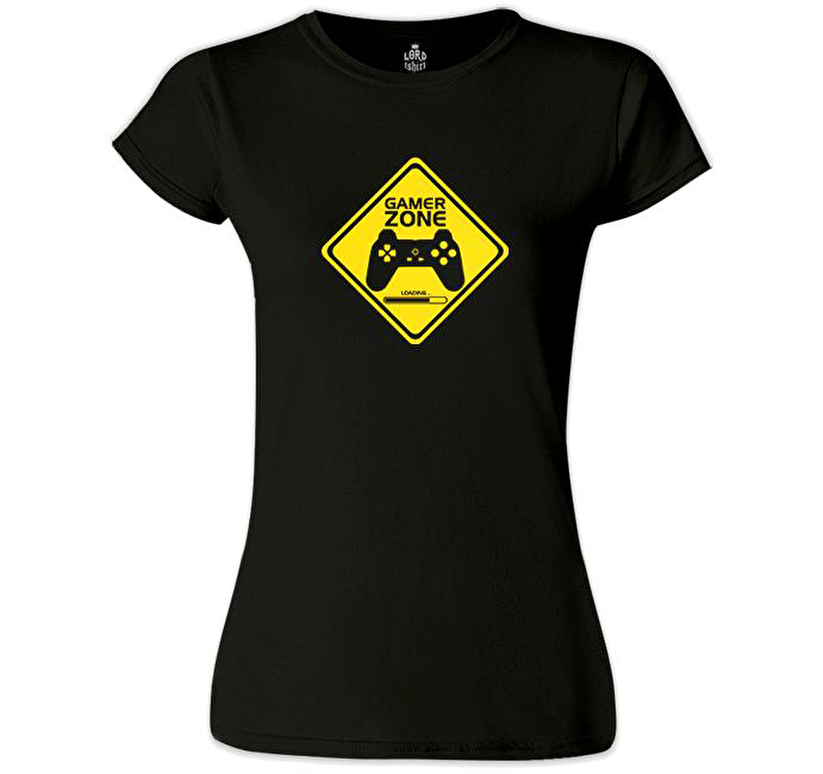 Gamer Zone Siyah Bayan Tshirt