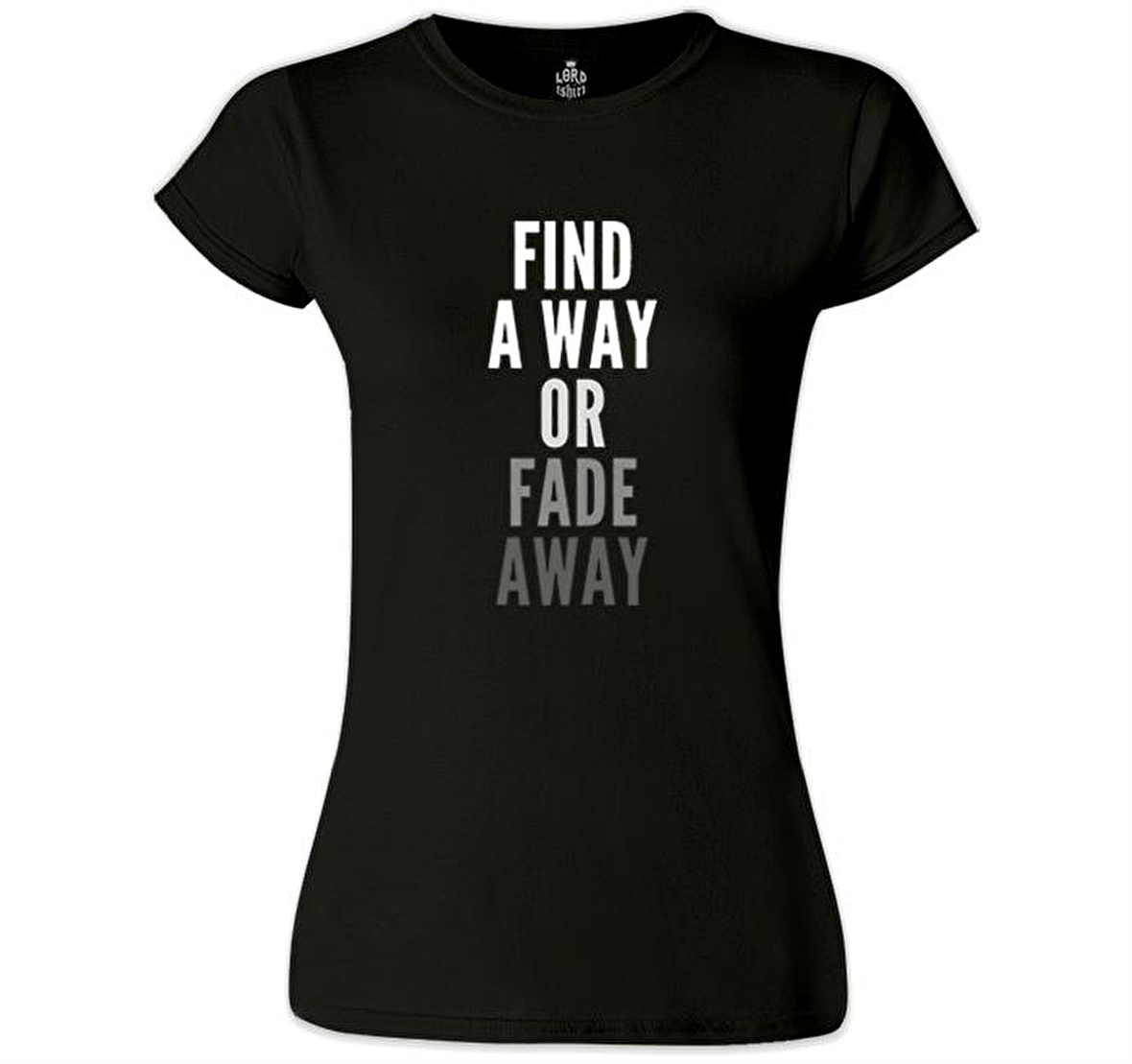 Find a Way Siyah Bayan Tshirt