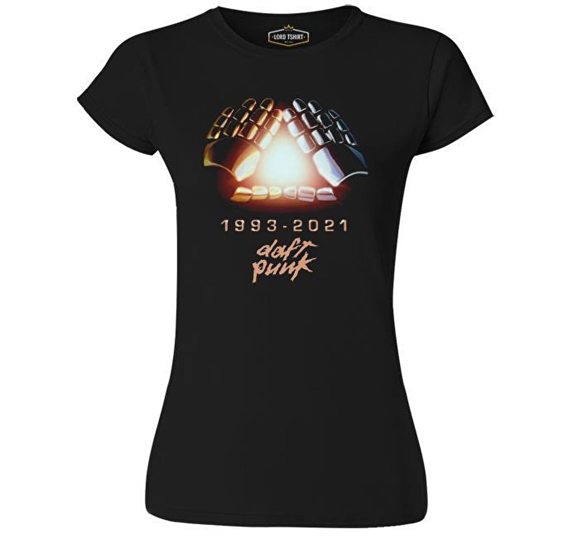 Daft Punk - 1993-2021 Siyah Bayan Tshirt