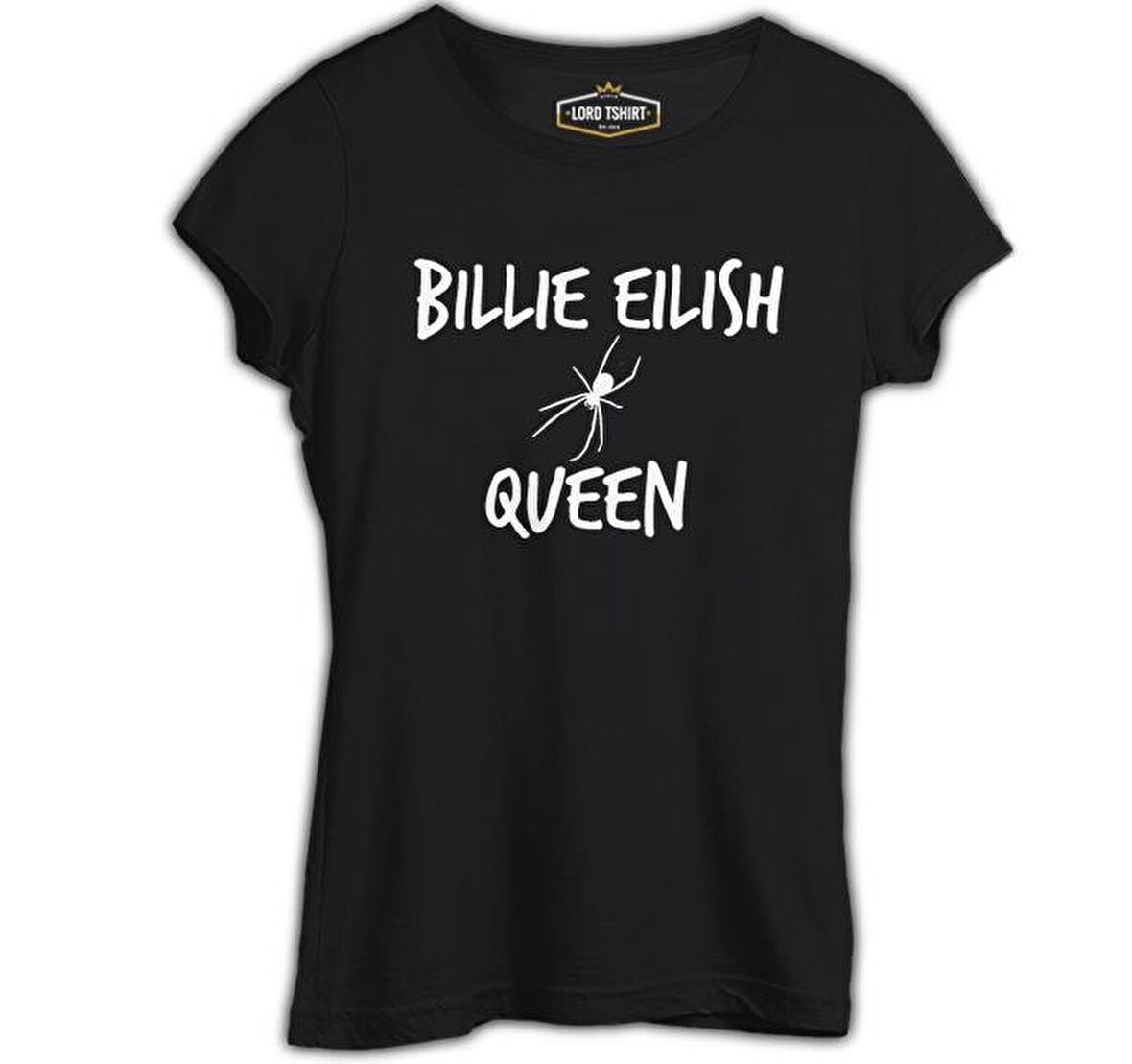 Billie Eilish - Queen Siyah Bayan Tshirt