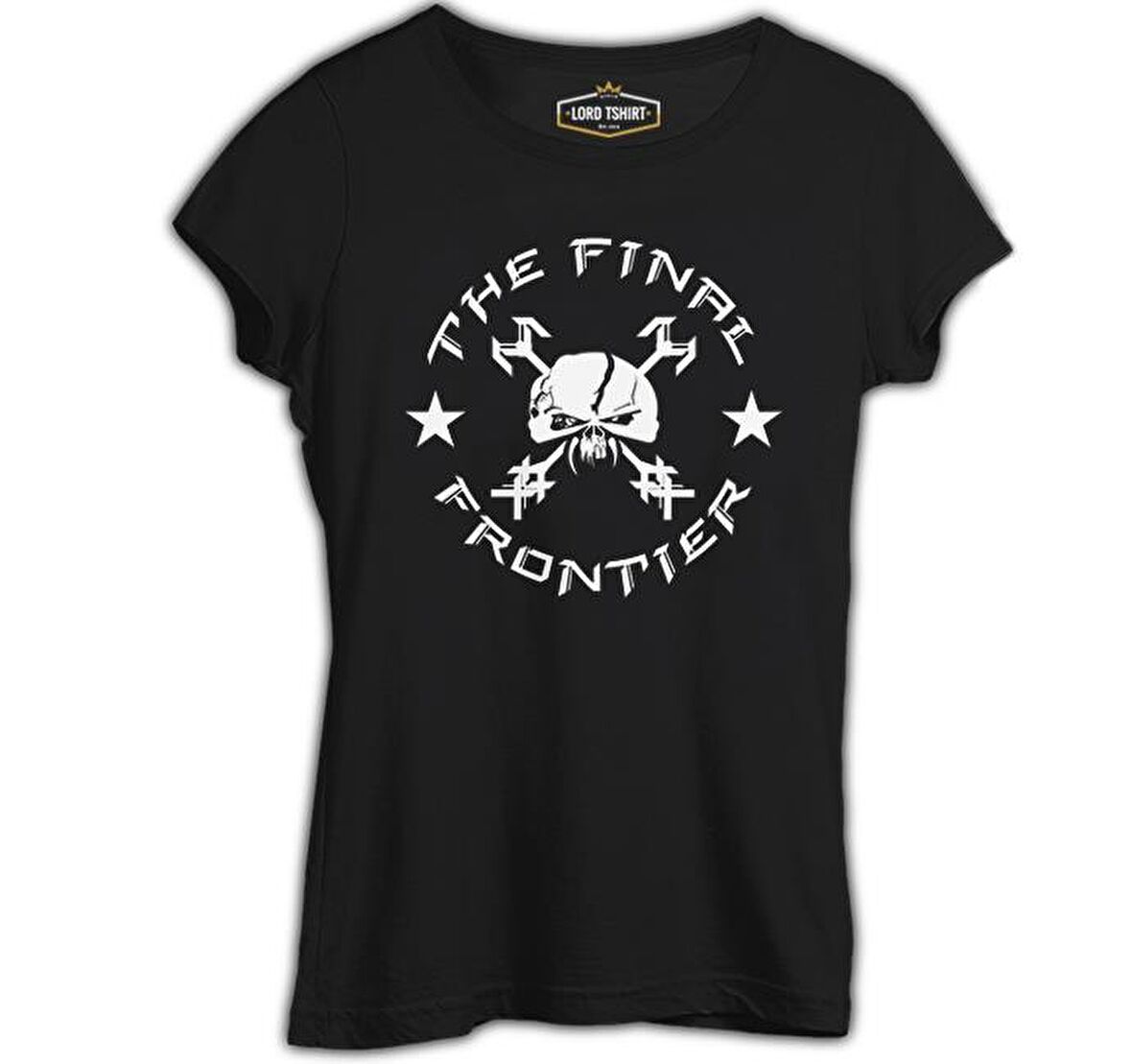 Iron Maiden - The Final Frontier Siyah Kadın Tshirt