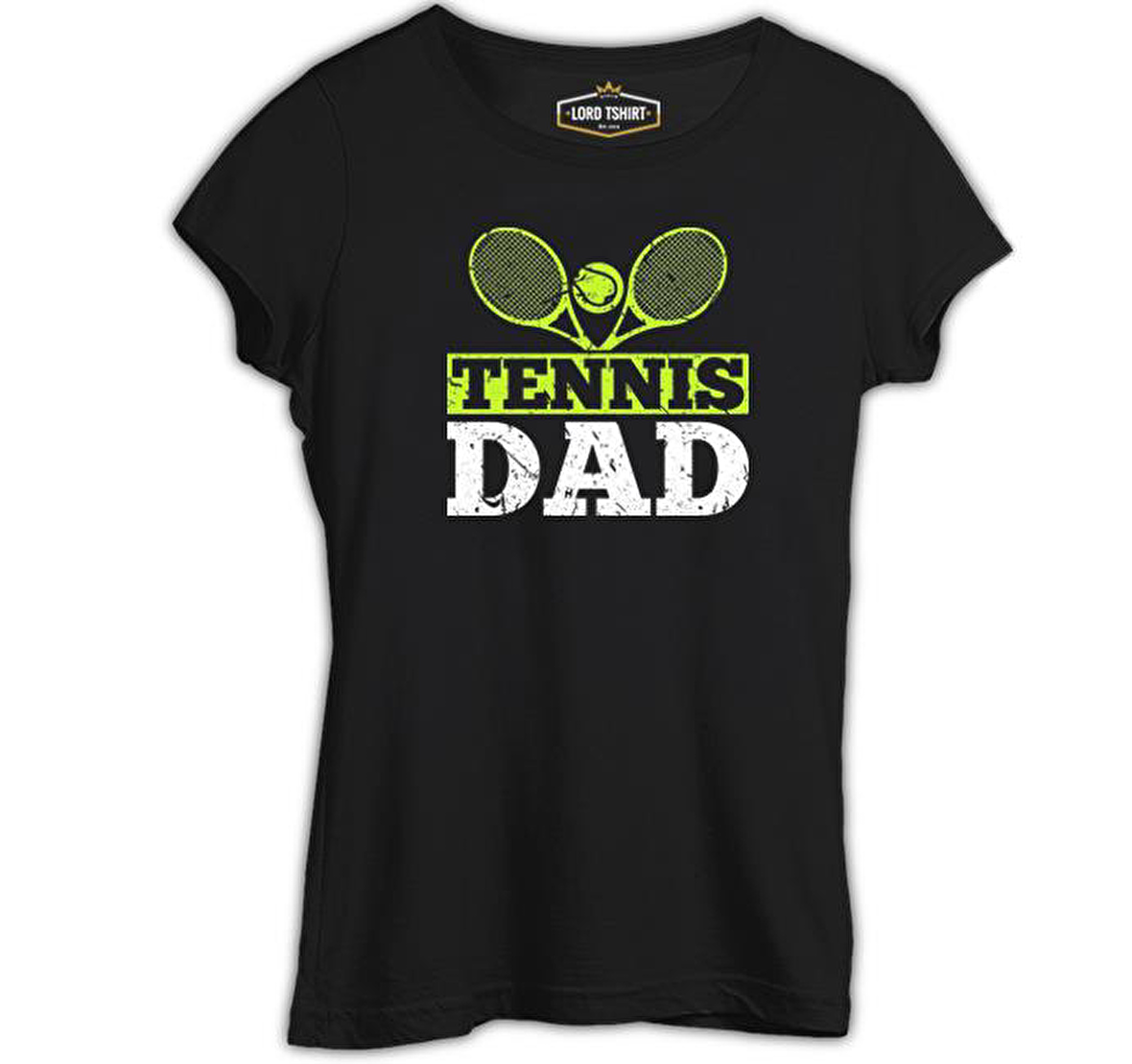 Tenis - Baba Siyah Bayan Tshirt