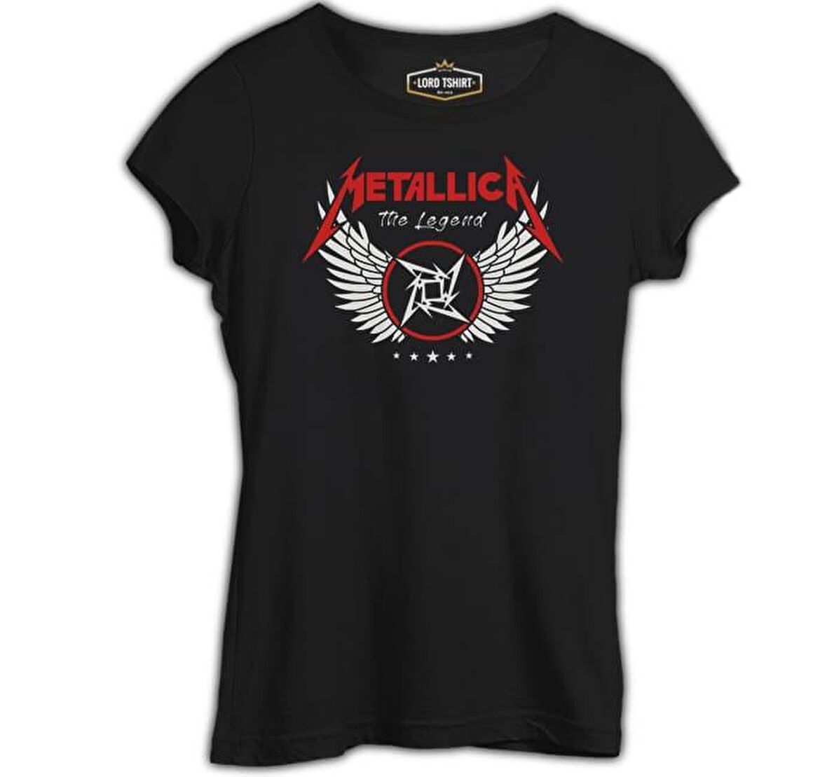 Metallica - Legend Siyah Kadın Tshirt