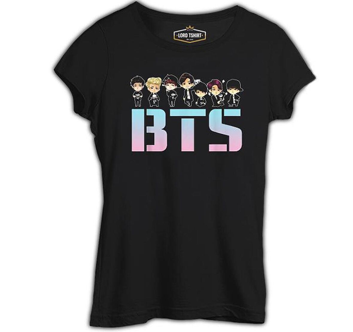 BTS - Guys Siyah Kadın Tshirt