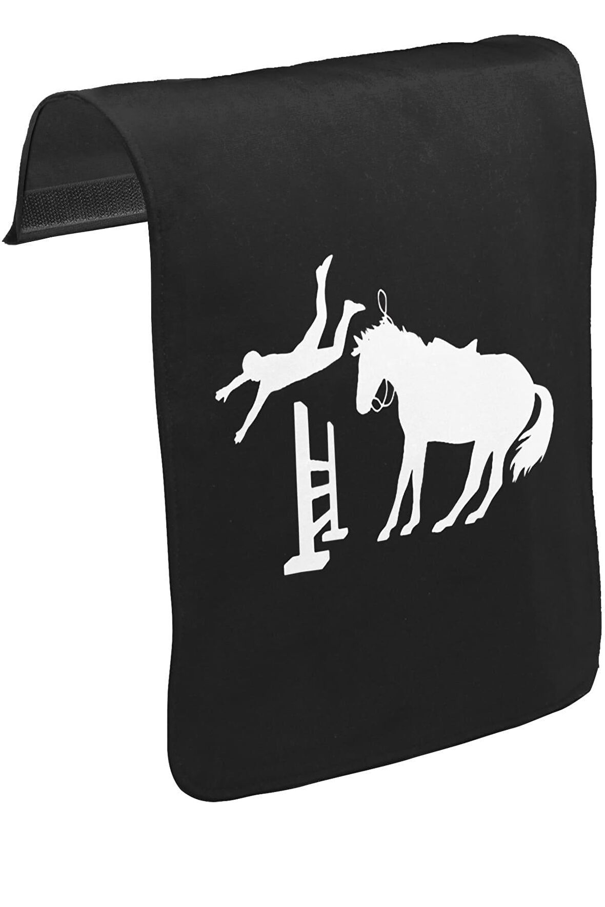 At XV Unisex Siyah Tak-Çıkar Postacı Çanta Kapağı CK-1016
