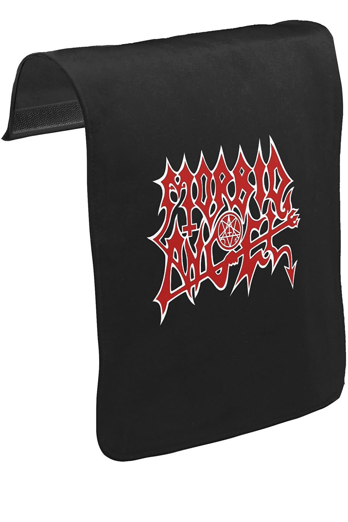 Morbid Angel - Logo II Unisex Siyah Tak-Çıkar Postacı Çanta Kapağı CK-1019