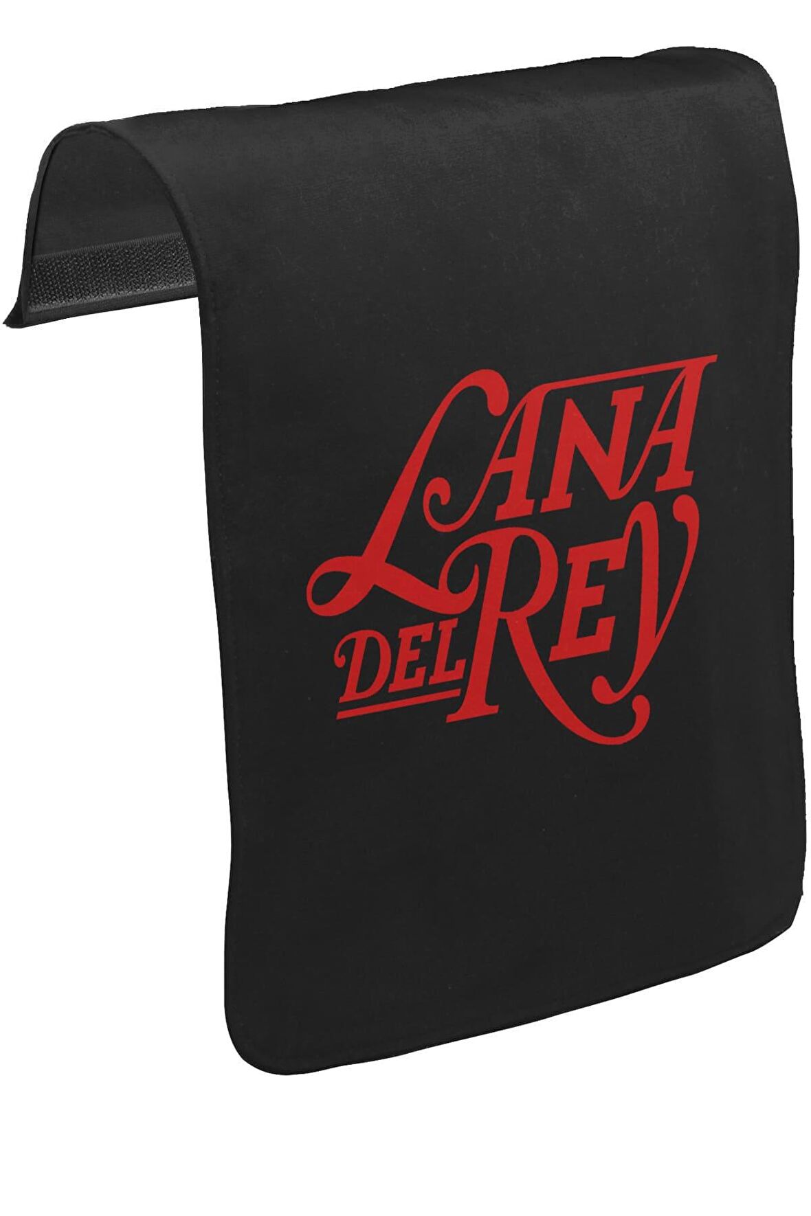 Lana Del Rey - Logo Unisex Siyah Tak-Çıkar Postacı Çanta Kapağı CK-1040