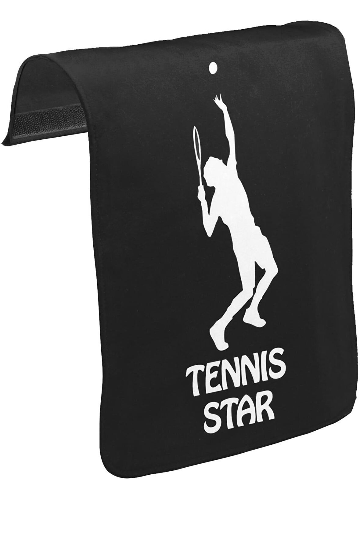 Tenis Star Unisex Siyah Tak-Çıkar Postacı Çanta Kapağı CK-1052