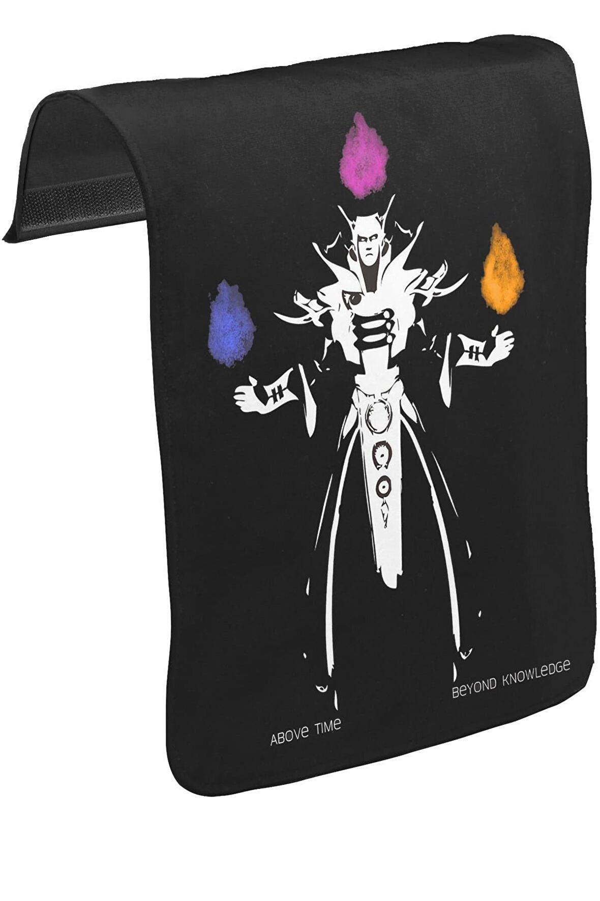 Dota 2 - Invoker Above Unisex Siyah Tak-Çıkar Postacı Çanta Kapağı CK-1067
