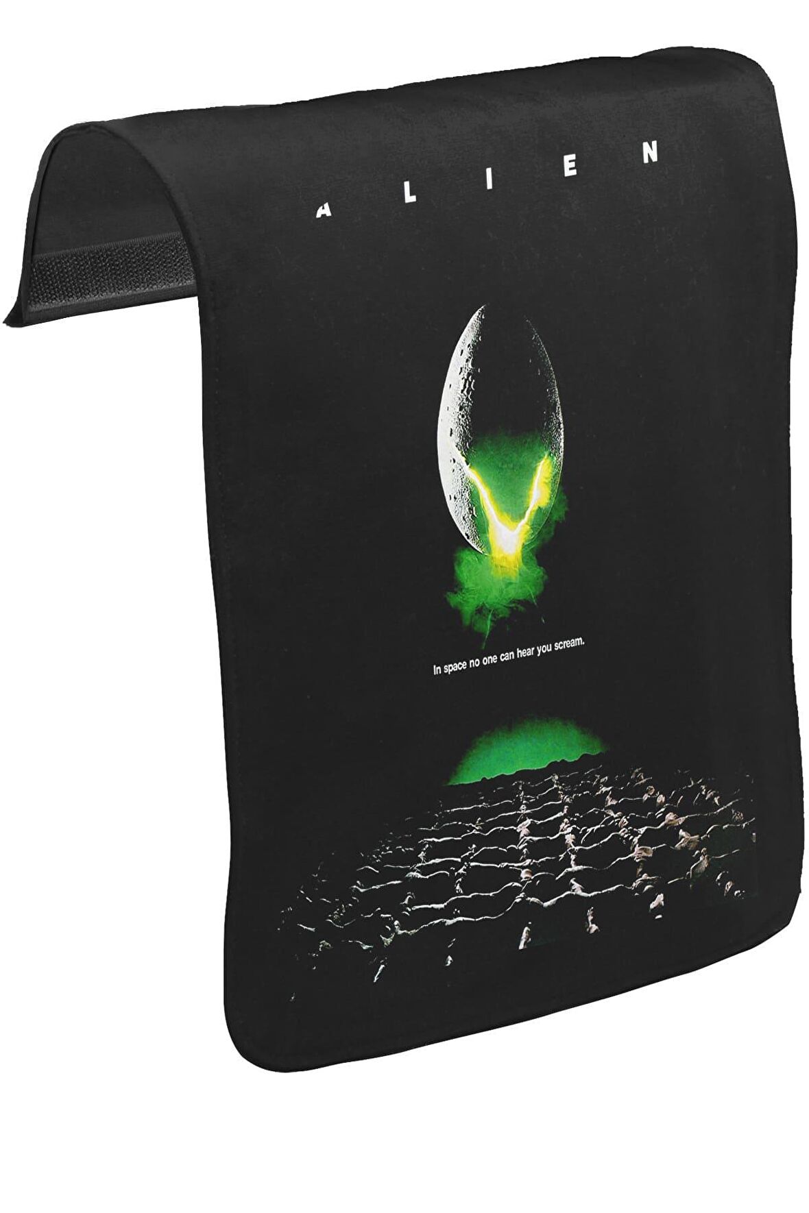 Alien - Scream Unisex Siyah Tak-Çıkar Postacı Çanta Kapağı CK-1081