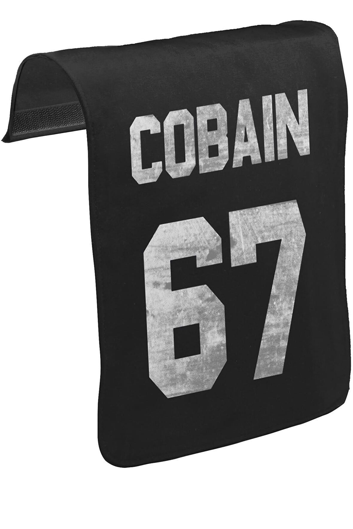 Kurt Cobain - 67 Unisex Siyah Tak-Çıkar Postacı Çanta Kapağı CK-1091