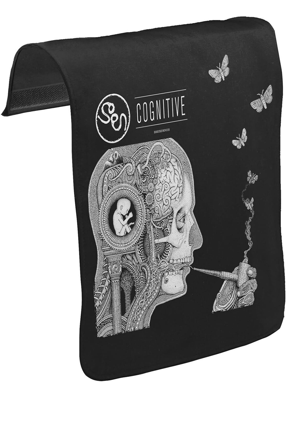 Soen - Cognitive Unisex Siyah Tak-Çıkar Postacı Çanta Kapağı CK-1100