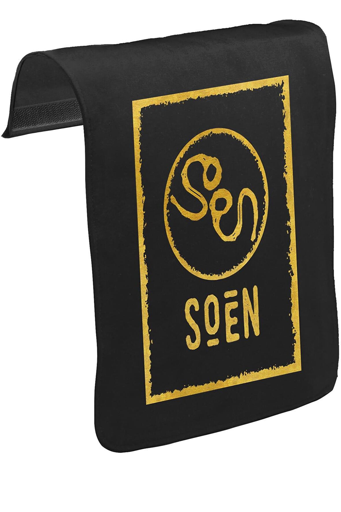 Soen Logo II Unisex Siyah Tak-Çıkar Postacı Çanta Kapağı CK-1104