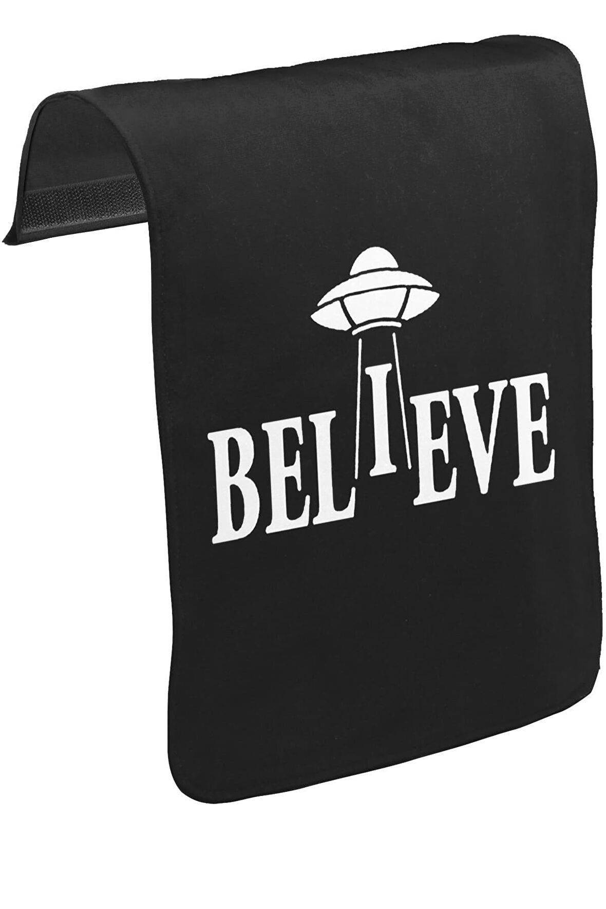 Believe Unisex Siyah Tak-Çıkar Postacı Çanta Kapağı CK-1111