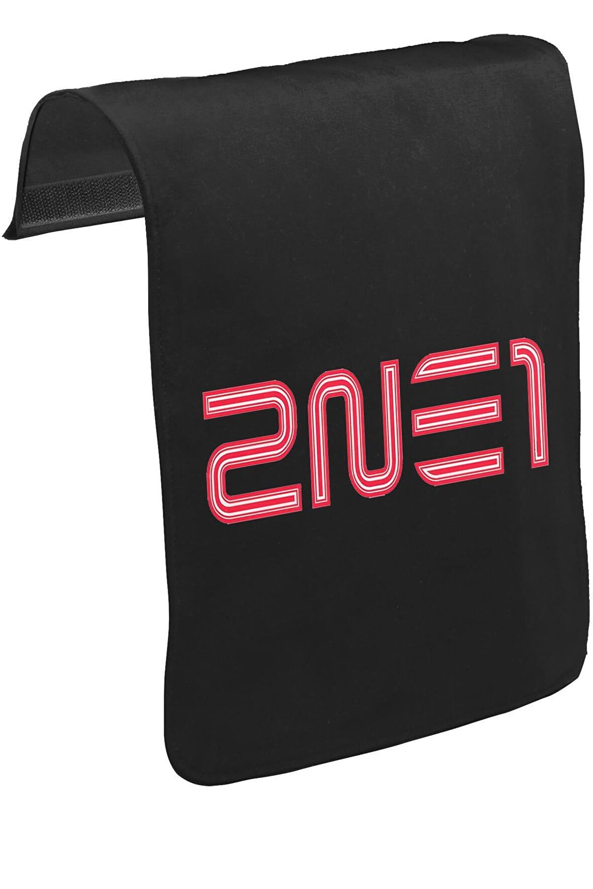 2NE1 - Logo Unisex Siyah Tak-Çıkar Postacı Çanta Kapağı CK-1165