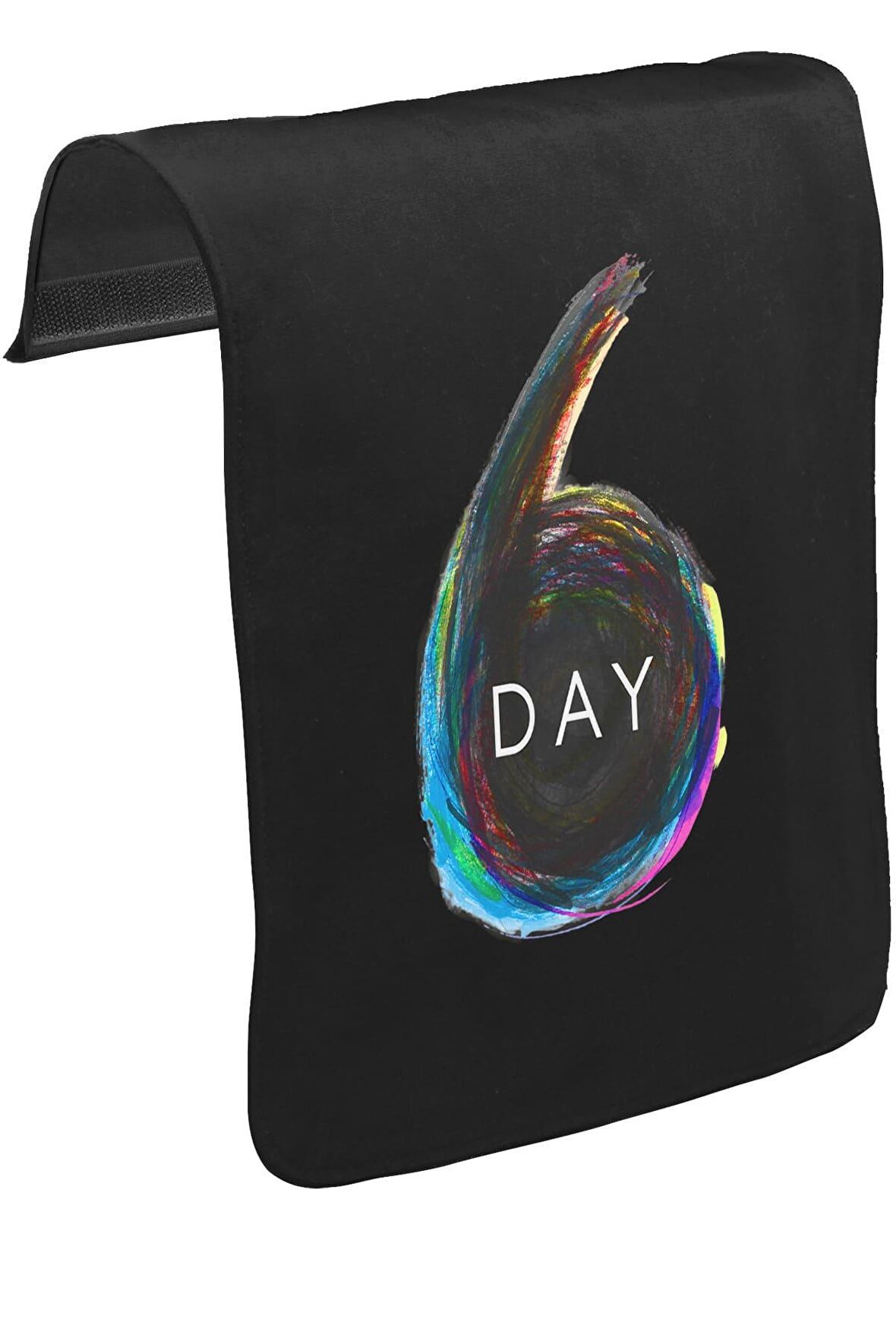 Day6 - Logo Unisex Siyah Tak-Çıkar Postacı Çanta Kapağı CK-1171