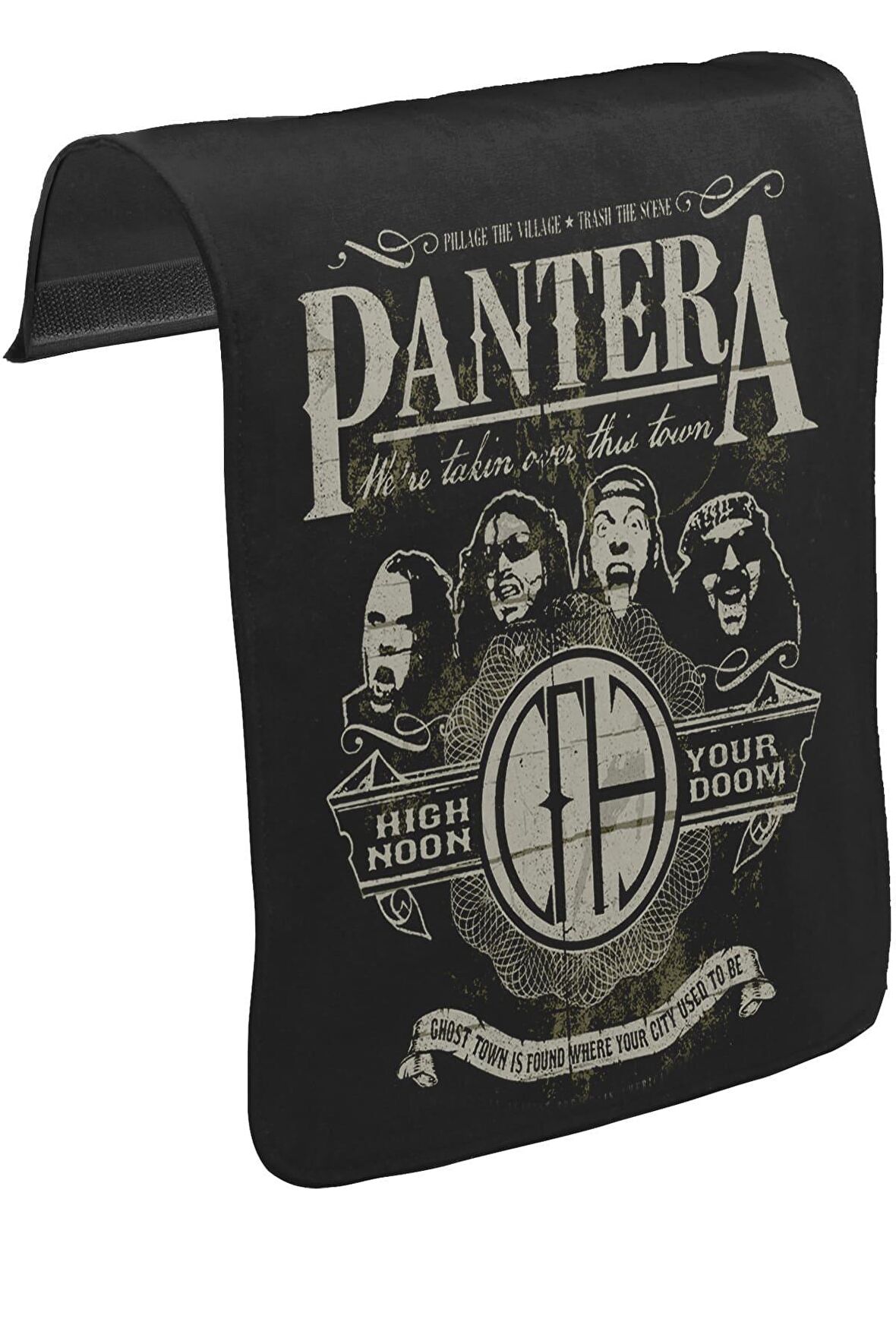 Pantera - High Noon Unisex Siyah Tak-Çıkar Postacı Çanta Kapağı CK-1181