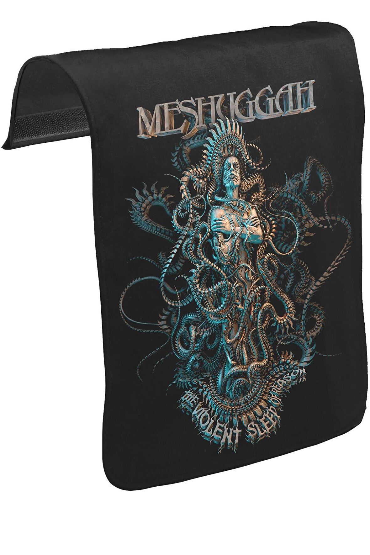 Meshuggah – Violent SleepUnisex Siyah Tak-Çıkar Postacı Çanta Kapağı CK-1183