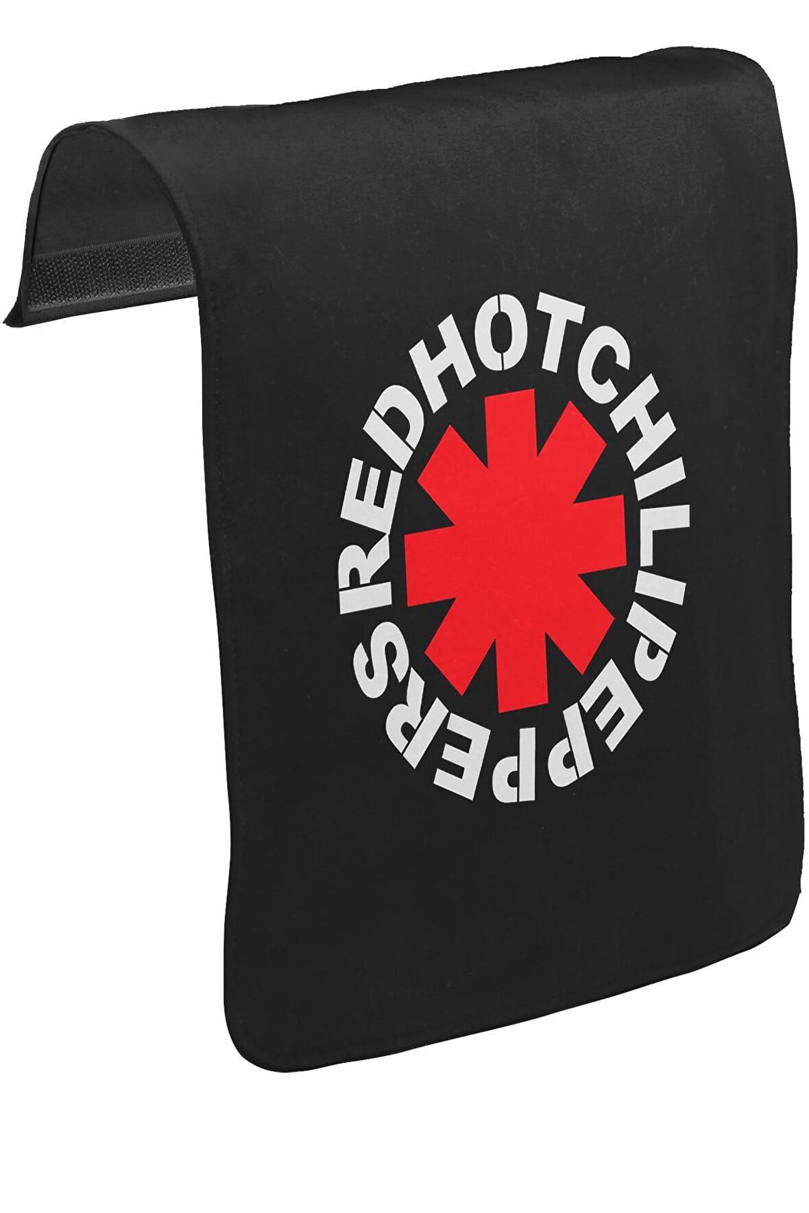 RHCP - Logo Unisex Siyah Tak-Çıkar Postacı Çanta Kapağı CK-1190