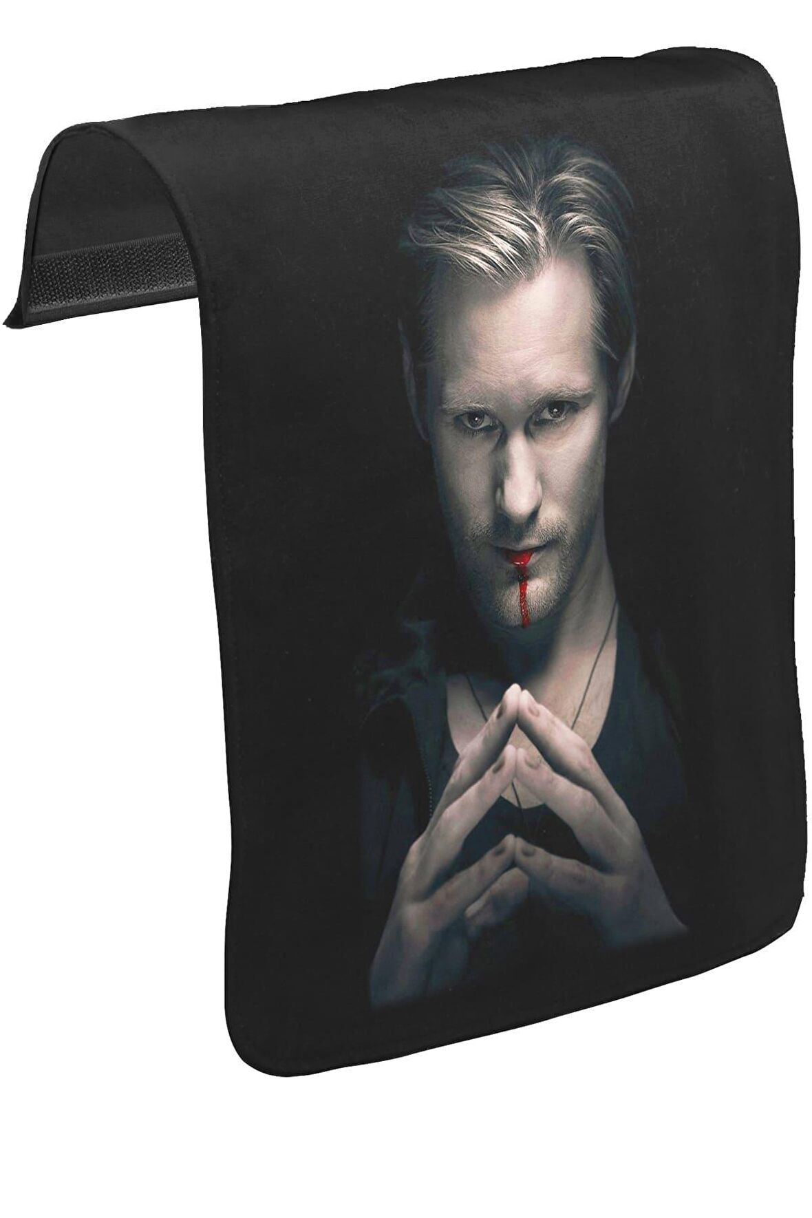 True Blood - Eric Northman Unisex Siyah Tak-Çıkar Postacı Çanta Kapağı CK-1199