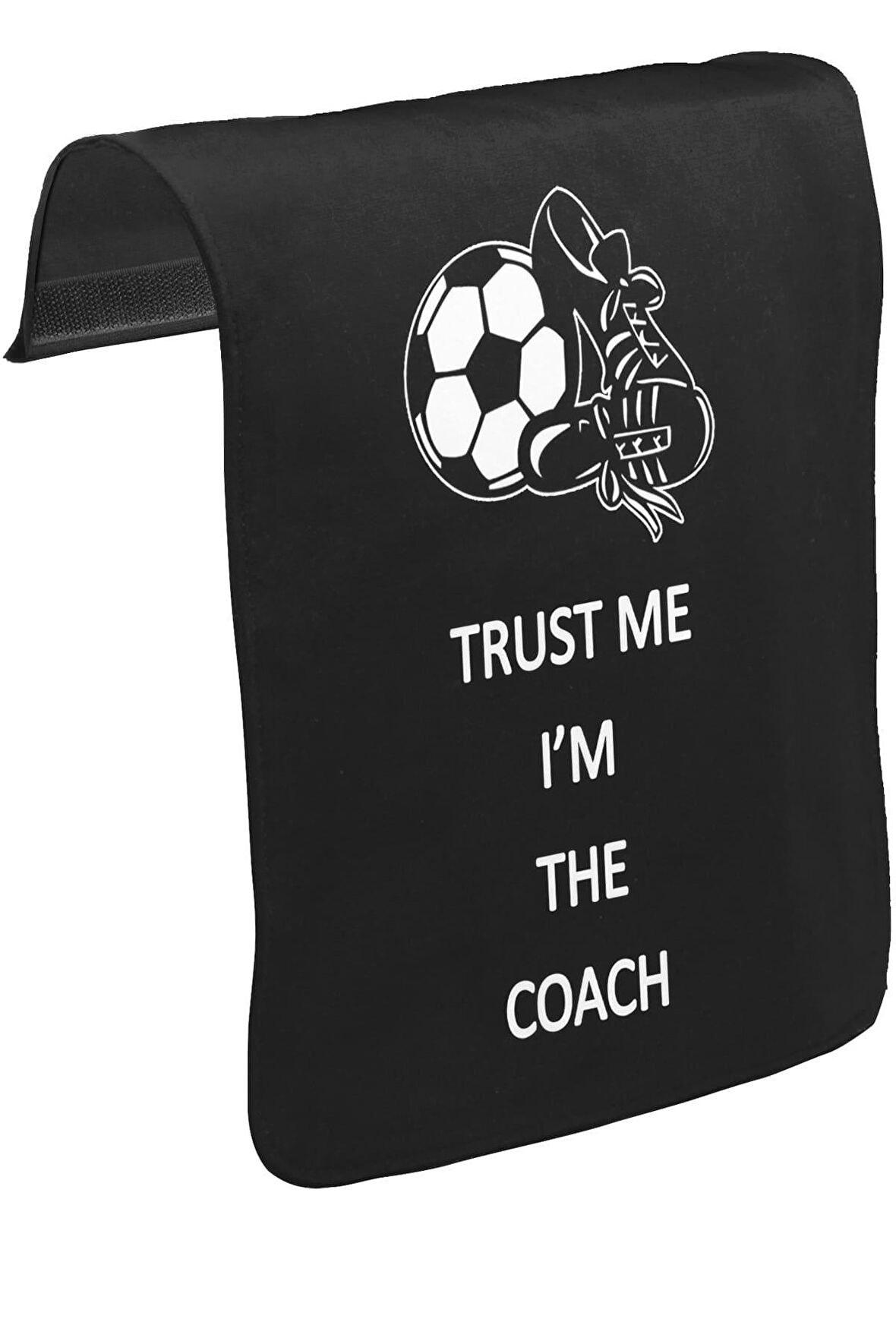 Trust me I'm the Coach Unisex Siyah Tak-Çıkar Postacı Çanta Kapağı CK-1208