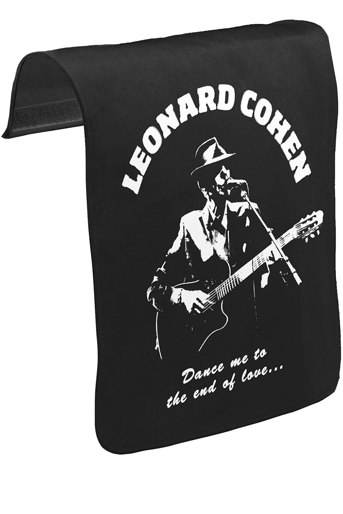 Leonard Cohen - End of.. Unisex Siyah Tak-Çıkar Postacı Çanta Kapağı CK-1224
