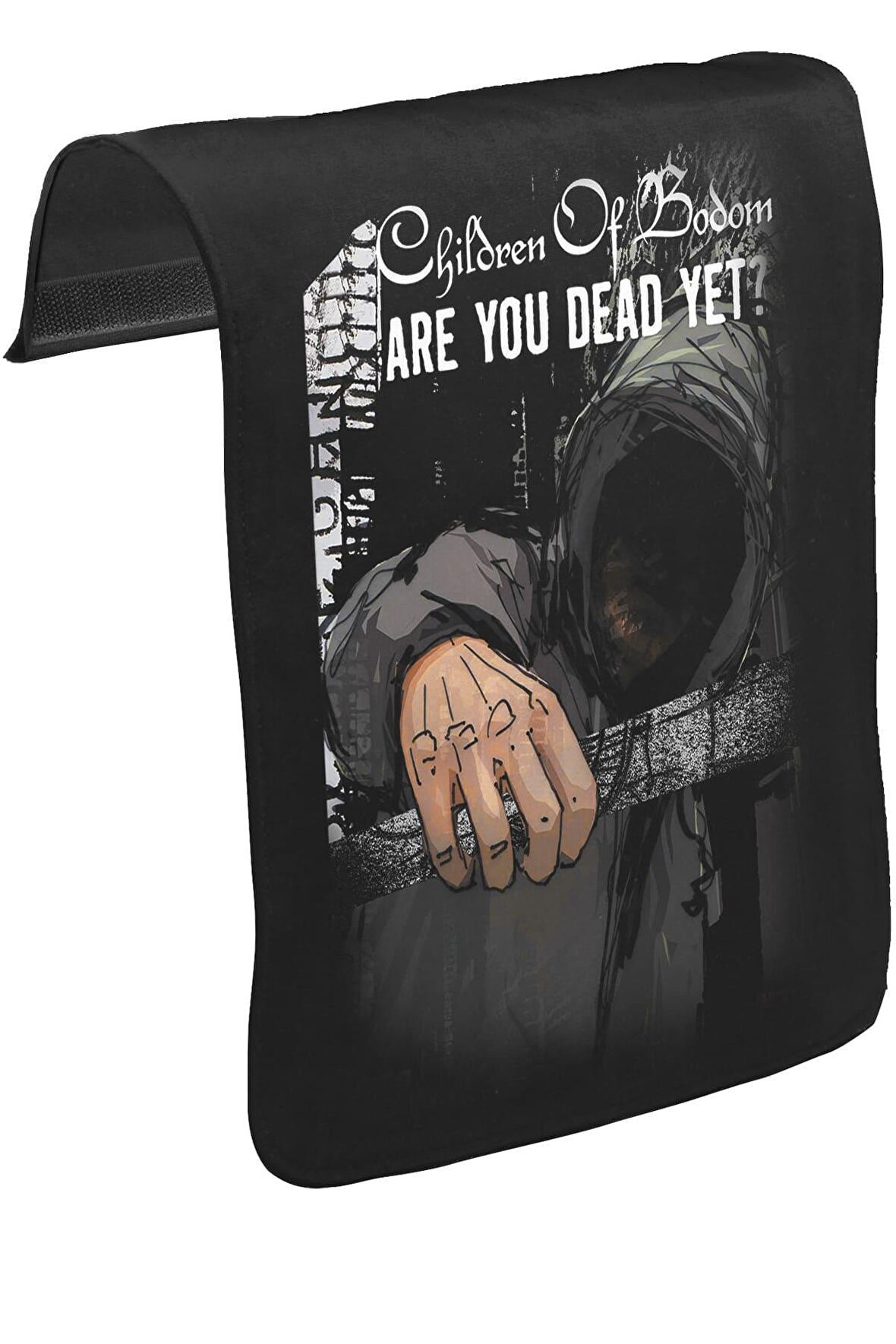 Children of Bodom - Are You Dead Yet? Unisex Siyah Tak-Çıkar Postacı Çanta Kapağı CK-124