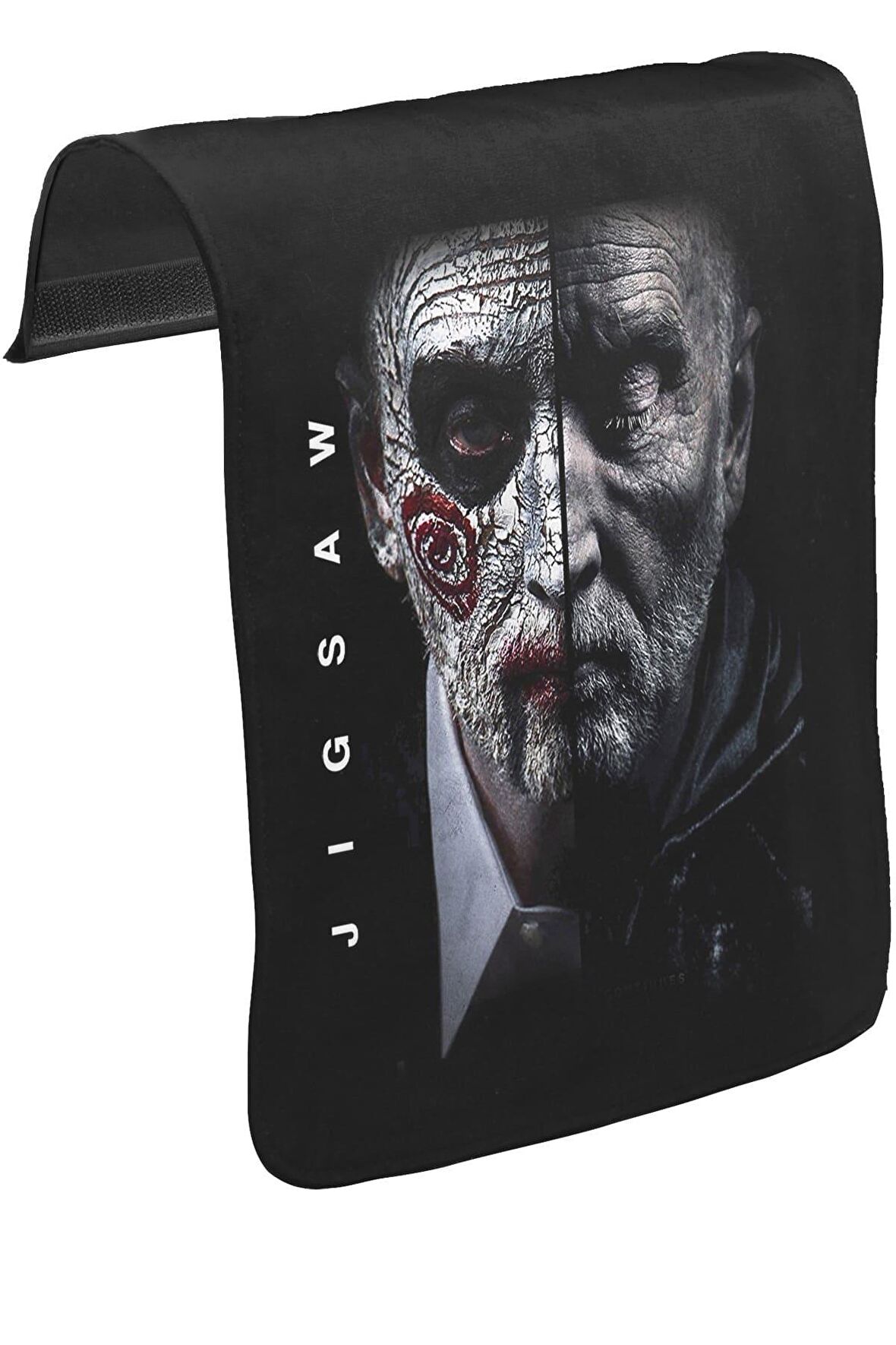 Jigsaw - Legacy Unisex Siyah Tak-Çıkar Postacı Çanta Kapağı CK-1240