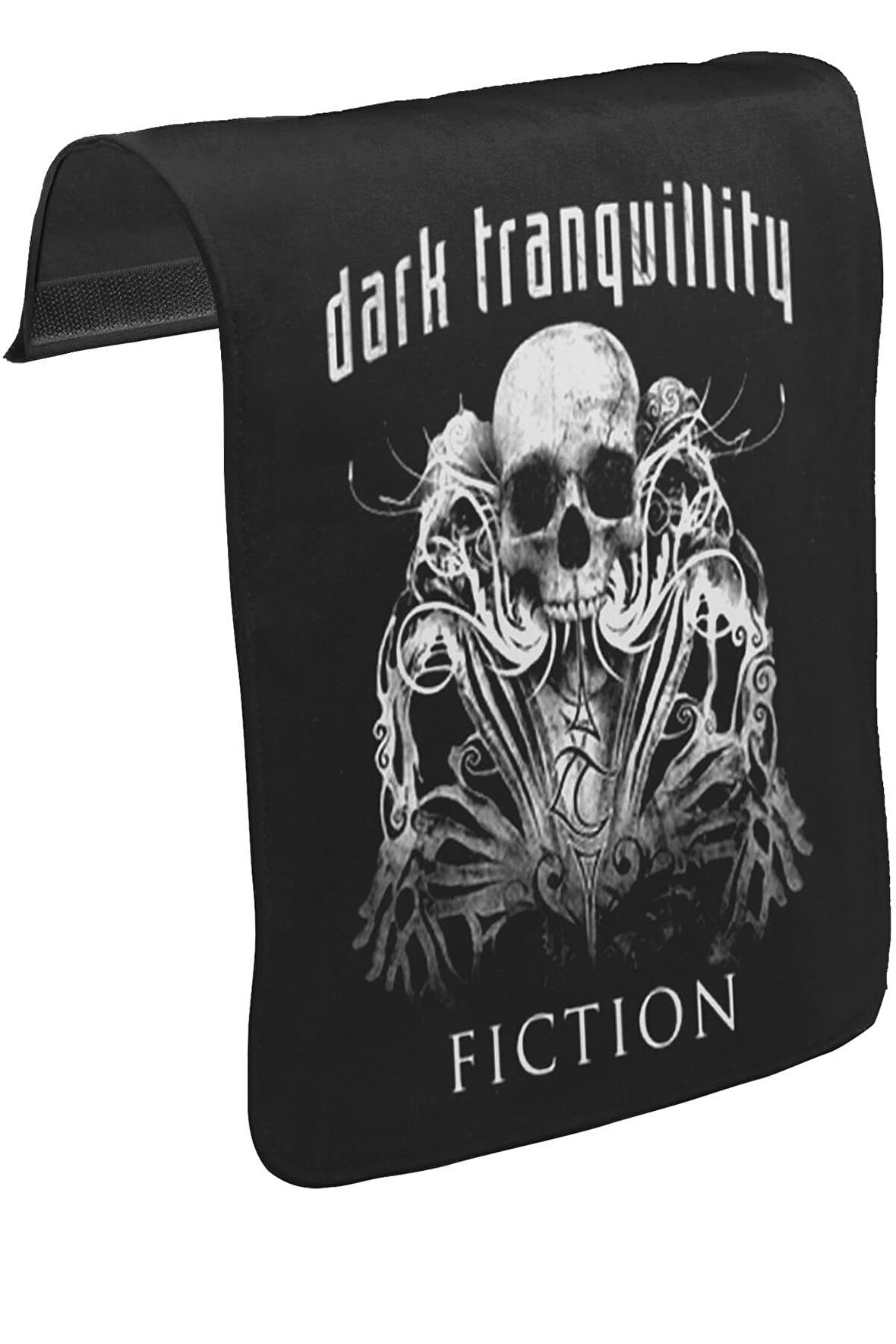 Dark Tranquillity - Fiction Unisex Siyah Tak-Çıkar Postacı Çanta Kapağı CK-1255