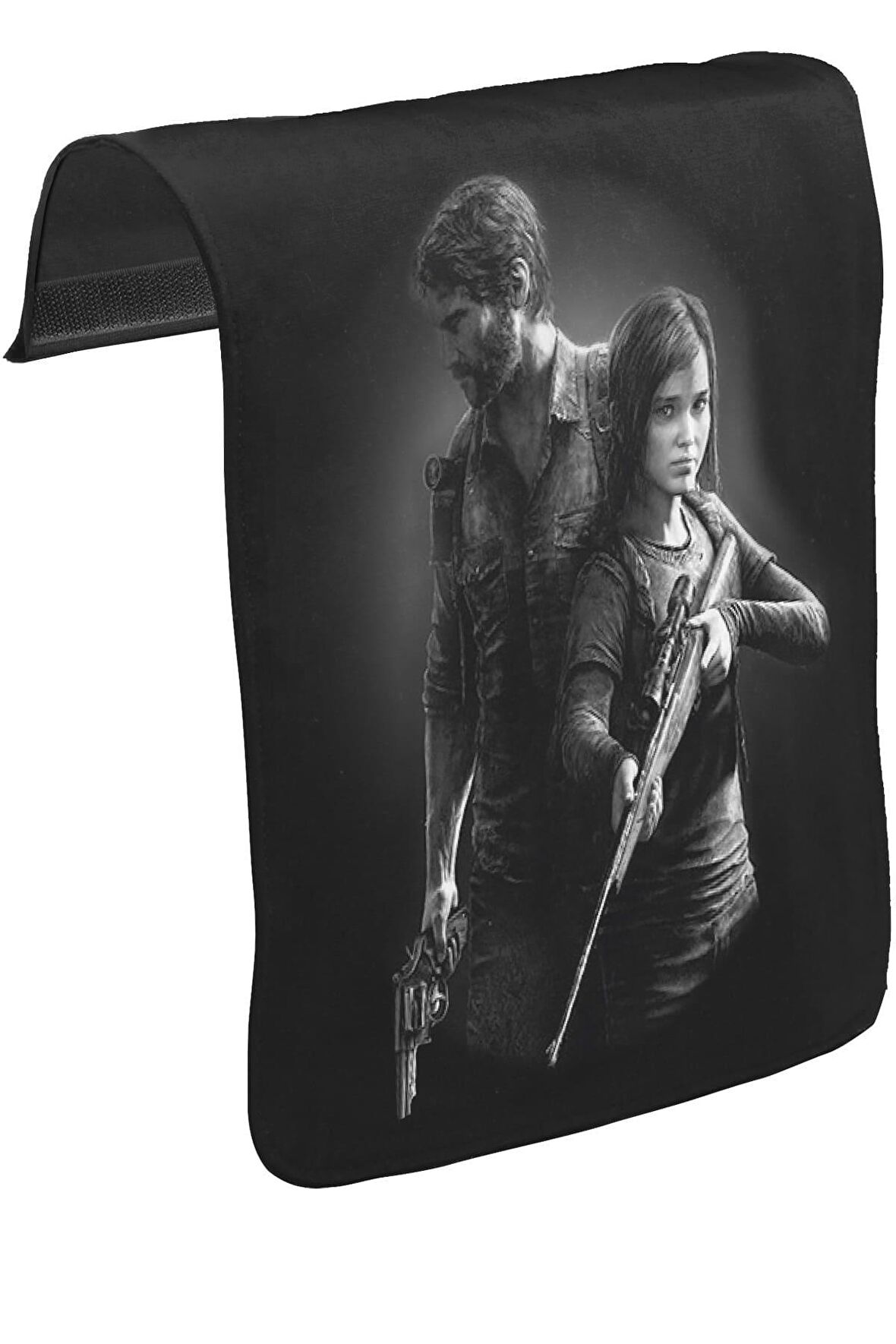 The Last of Us - Remastered Unisex Siyah Tak-Çıkar Postacı Çanta Kapağı CK-1270