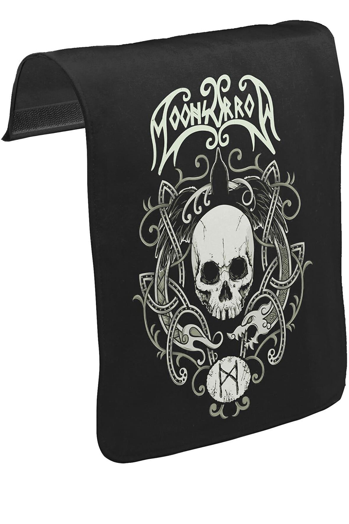 Moonsorrow - Varjoina Unisex Siyah Tak-Çıkar Postacı Çanta Kapağı CK-1277